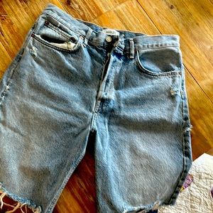 Agolde long jeans 👖, worn once, high waisted